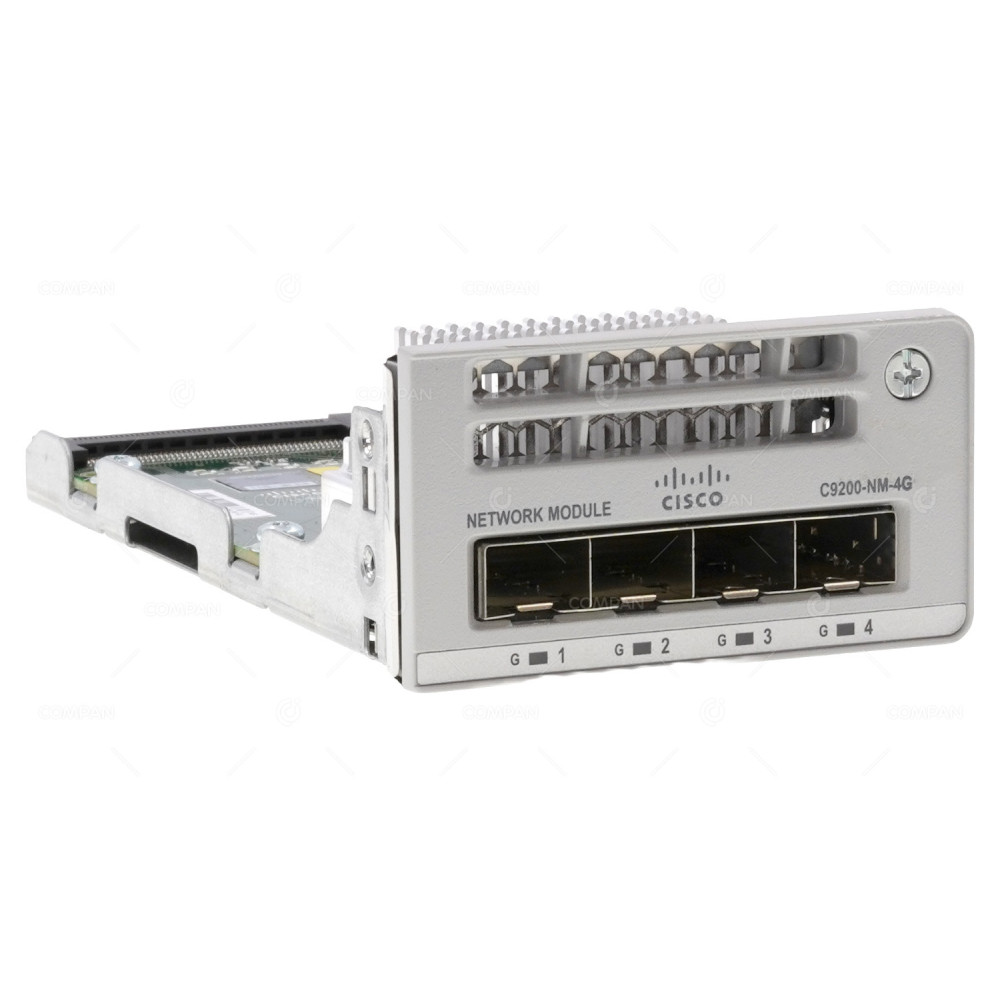 C9200-NM-4G  Cisco 4x 1Gb SFP Network Module for Cisco Catalyst 9200